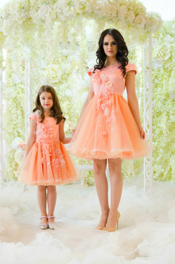 Set mama-fiica Peach Ballerina