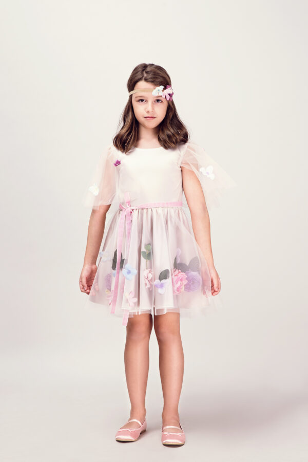 Rochie fetita Beige Lilac