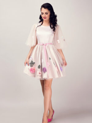 rochie ocazie Beige Lilac