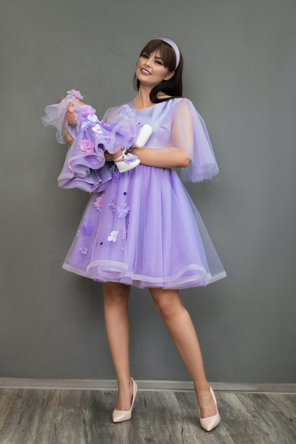 rochii mama fiica Lavender Dress