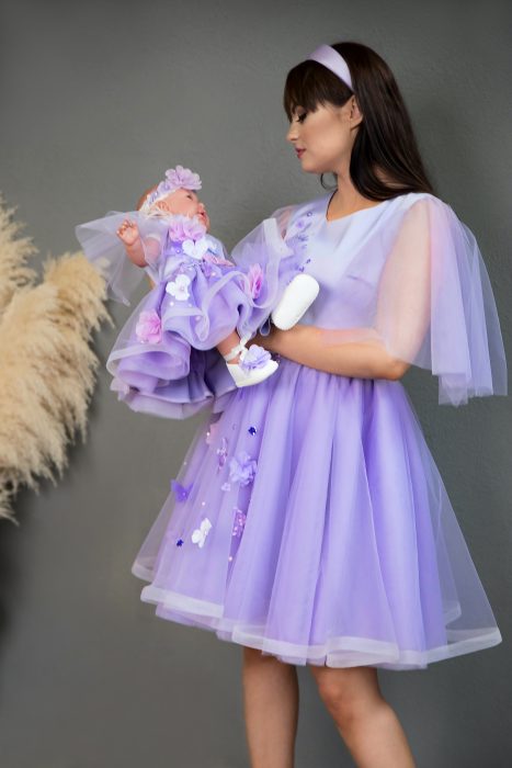 rochii mama fiica Lavender Dress