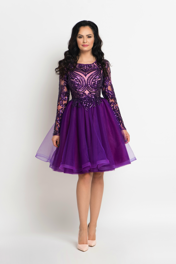 Electric Violet Dress