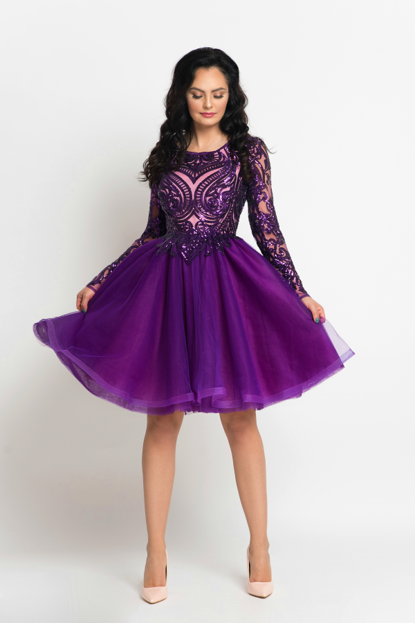 Electric Violet Dress