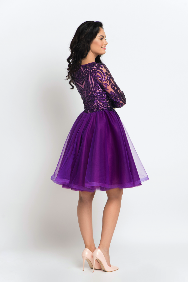 Electric Violet Dress