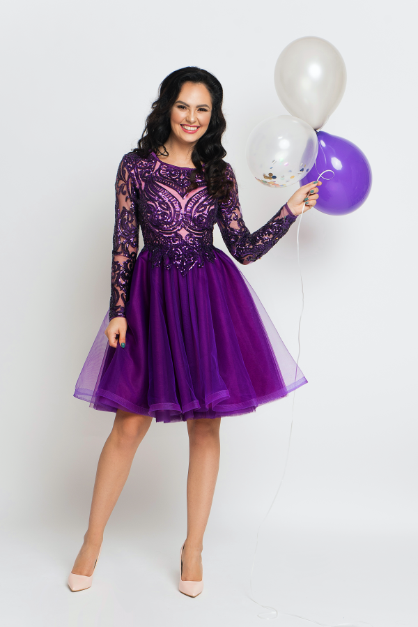 Electric Violet Dress