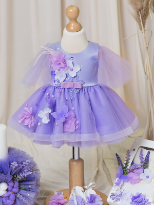 rochie botez Lavender