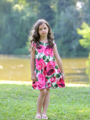 Rochie Fetita Cyclamen Lily Croi