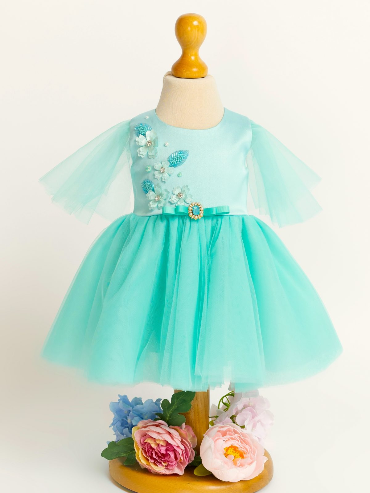 Rochie Botez Aqua Turquoise