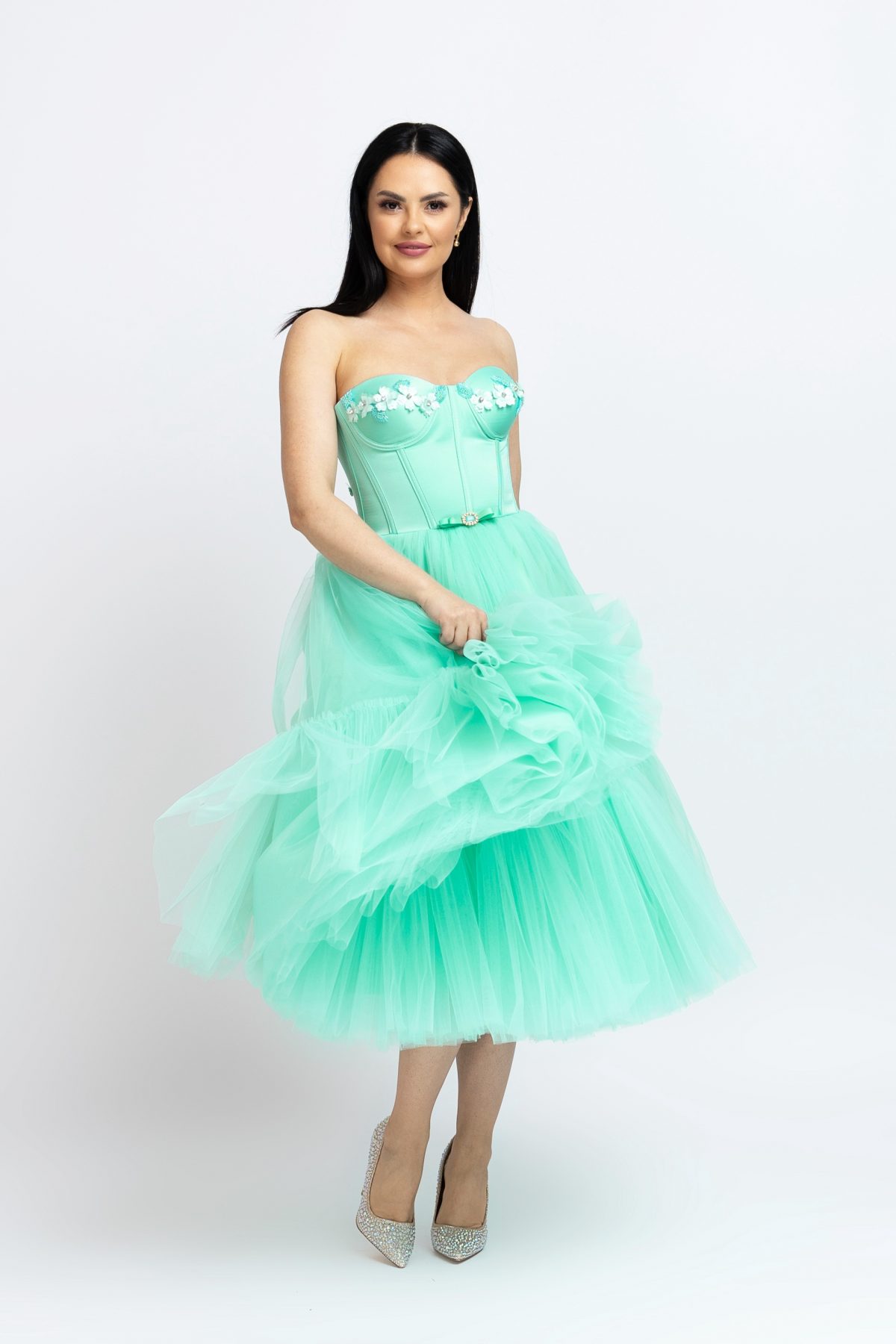Rochie Cununie Aqua Turquoise