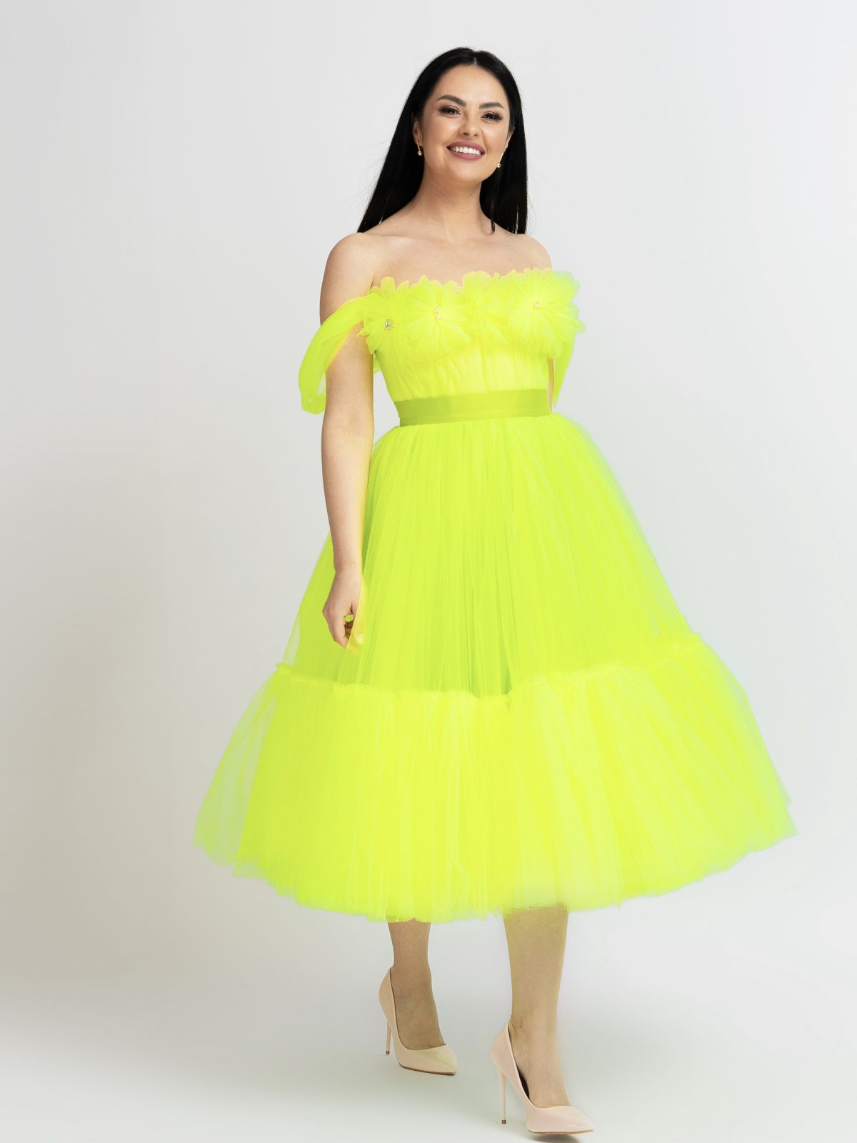 Rochie Dama Neon Tulle
