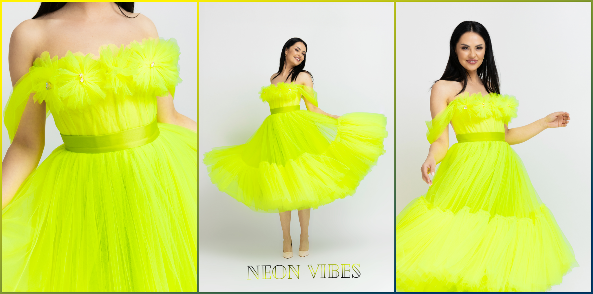 Rochie Ocazie Neon