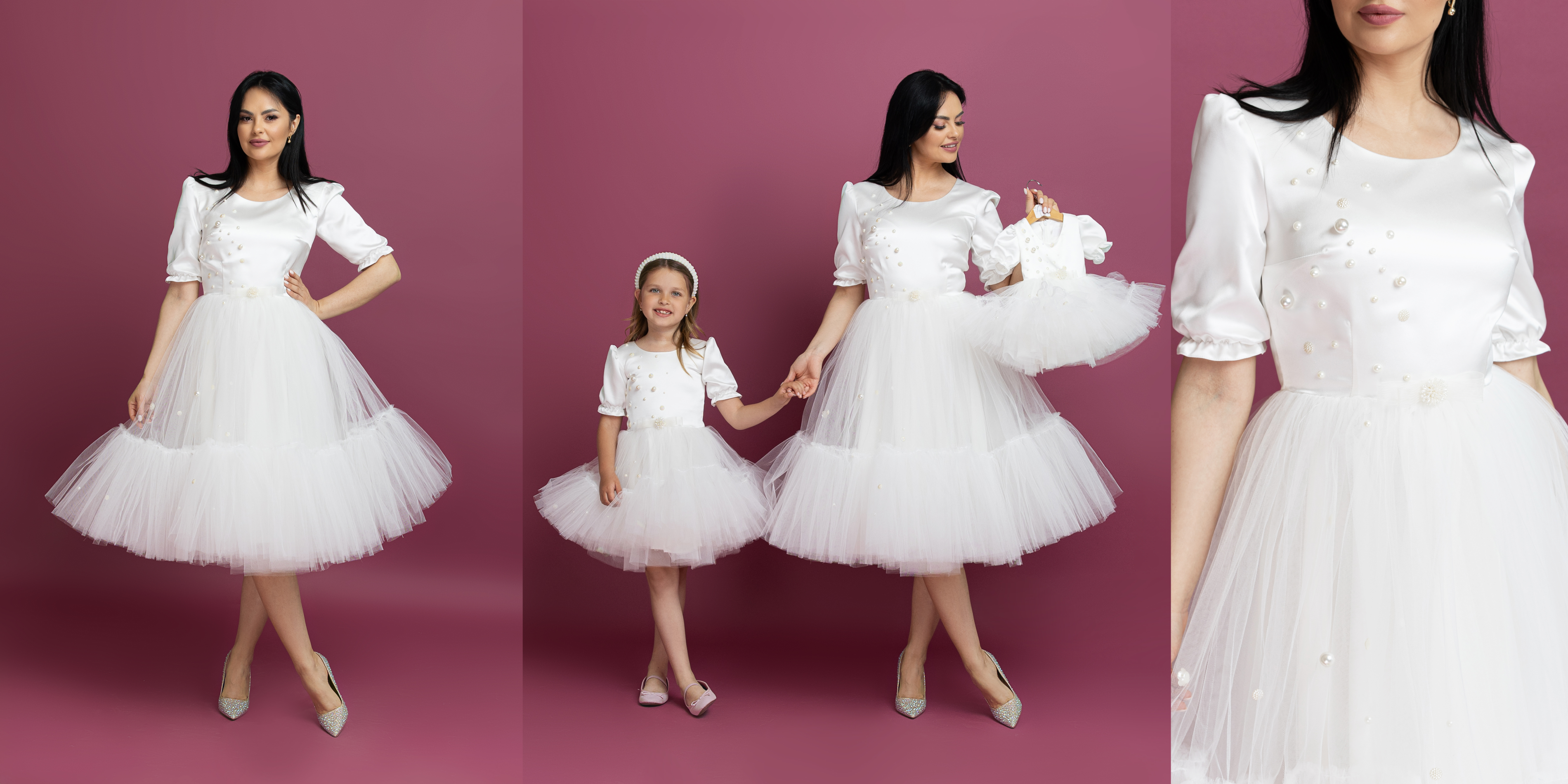 Rochii de bal White Swan