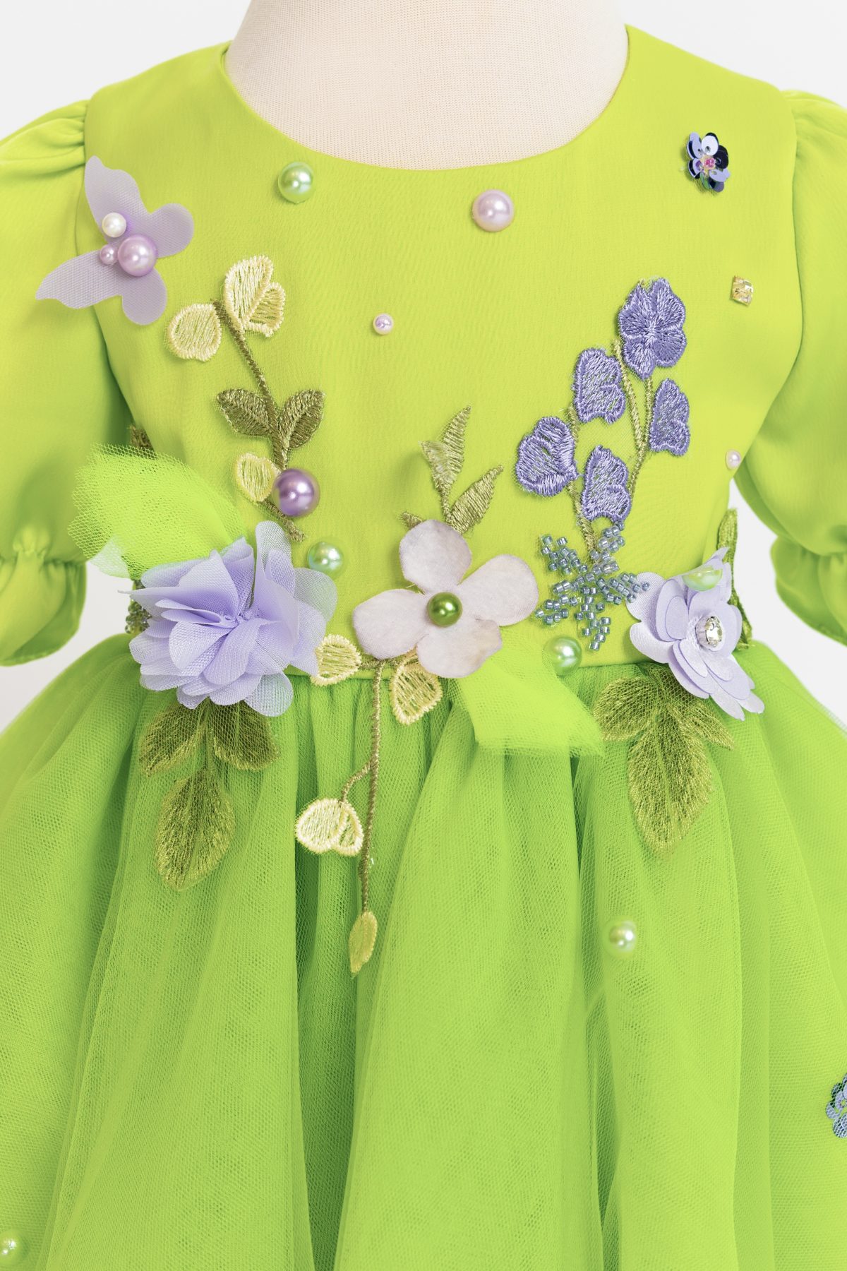 Rochie Bebe Neon Satin