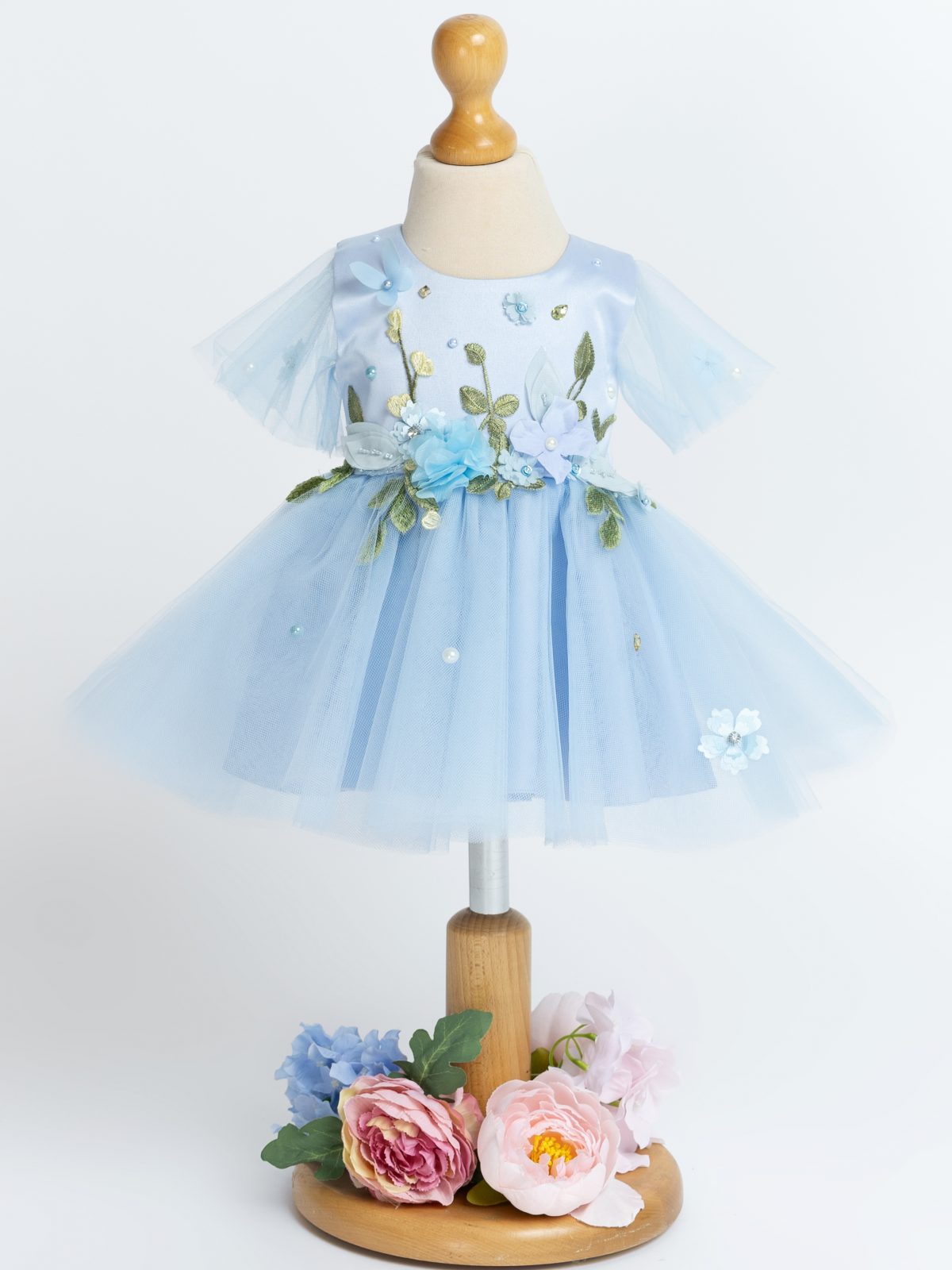Rochie Botez Blue Midi